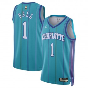 Muške NBA Dres Charlotte Hornets LaMelo Ball Jordan 2023-24 Classic Edition Teal Swingman